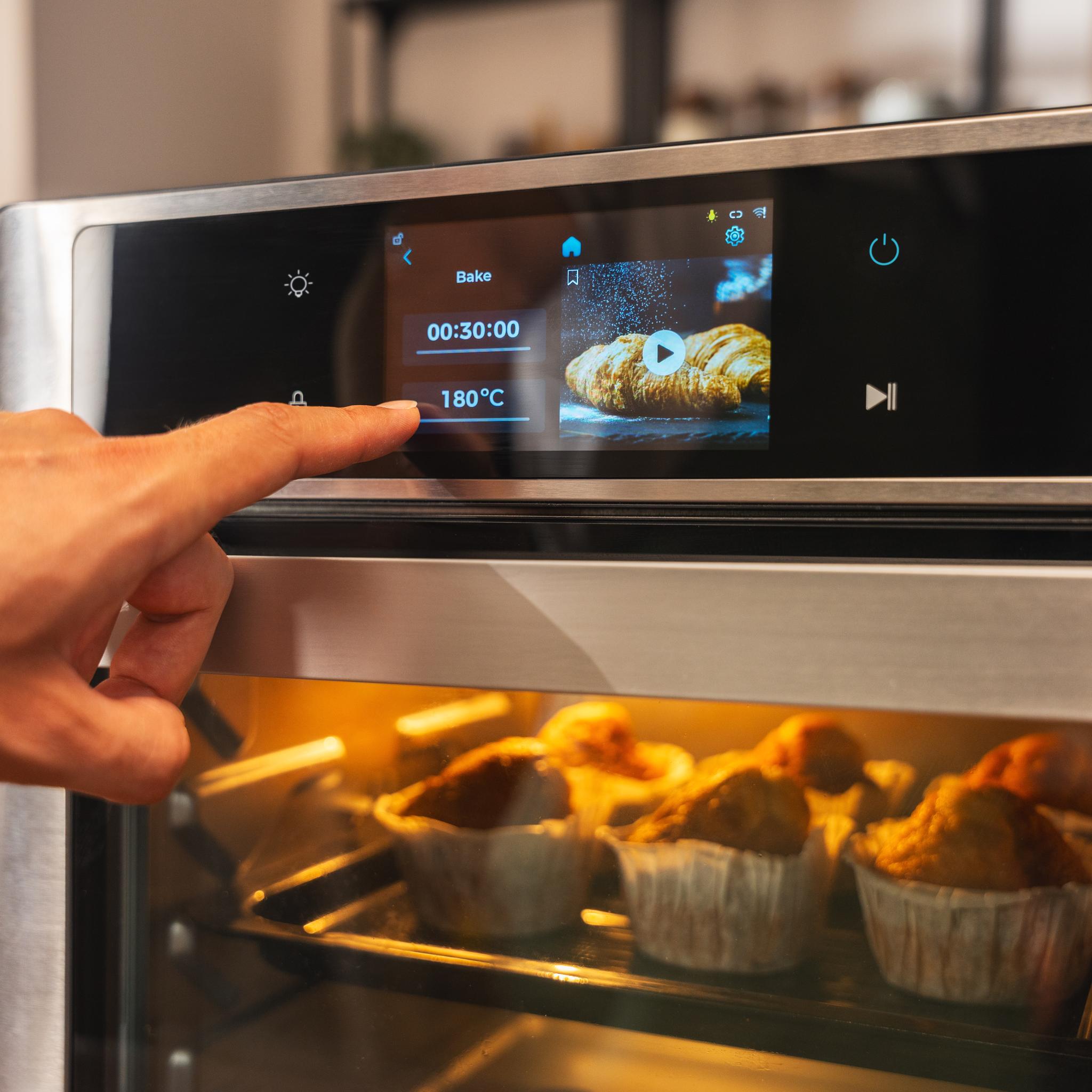 Bake&Fry 3000 Touch Steel Connected