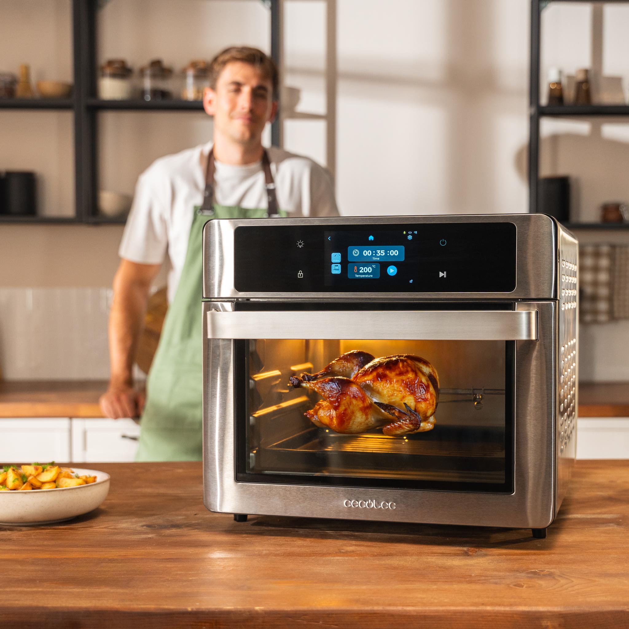 Bake&Fry 3000 Touch Steel Connected