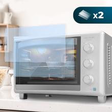Bake&Toast 2300 White Forno elettrico multifunzione da tavolo con capacità di 23 litri e doppia porta in vetro.