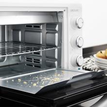 Bake&Toast 2600 White 4Pizza Forno elettrico a convezione da 26 litri con pietra speciale per pizza e 6 funzioni diverse.