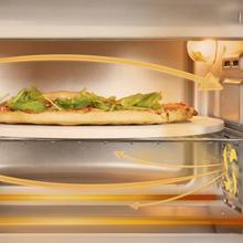 Bake&Toast 2600 White 4Pizza Forno elettrico a convezione da 26 litri con pietra speciale per pizza e 6 funzioni diverse.