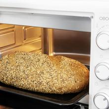 Bake&Toast 2600 White 4Pizza Forno elettrico a convezione da 26 litri con pietra speciale per pizza e 6 funzioni diverse.