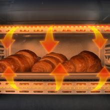 Bake&Toast 1090 Black Forni elettrici multifunzione da tavolo, capacità 10 litri e doppia porta in vetro.