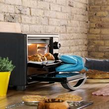 Bake&Toast 2300 Black Forno tostapane elettrico multifunzione da tavolo, capacità 23 litri e doppia porta in vetro.