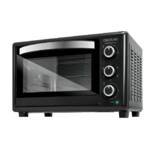 Bake&Toast 3090 Black Gyro Fours à convection électriques avec rôtissoire d'une capacité de 30 litres, 5 modes et éclairage intérieur.