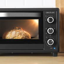 Bake&Toast 3090 Black Gyro Fours à convection électriques avec rôtissoire d'une capacité de 30 litres, 5 modes et éclairage intérieur.