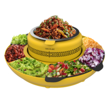 Fun Taco Andale Máquina para calentar los ingredientes necesarios para hacer tacos.