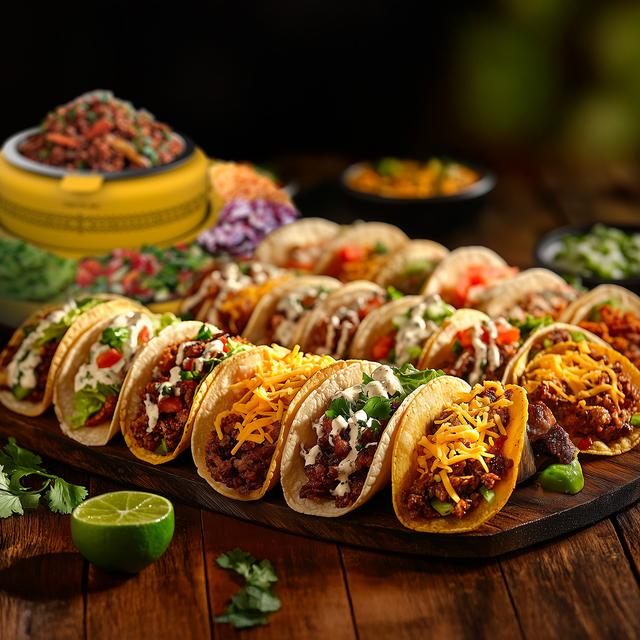 Fun Taco Andale Máquina para calentar los ingredientes necesarios para hacer tacos.