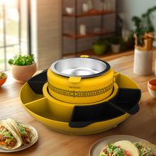 Fun Taco Andale Máquina para calentar los ingredientes necesarios para hacer tacos.