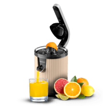 Licuadora  Cecotec Juice&Live 2500 EasyClean, 200 W, 70 rpm, Filtro  EasyClean, Negro