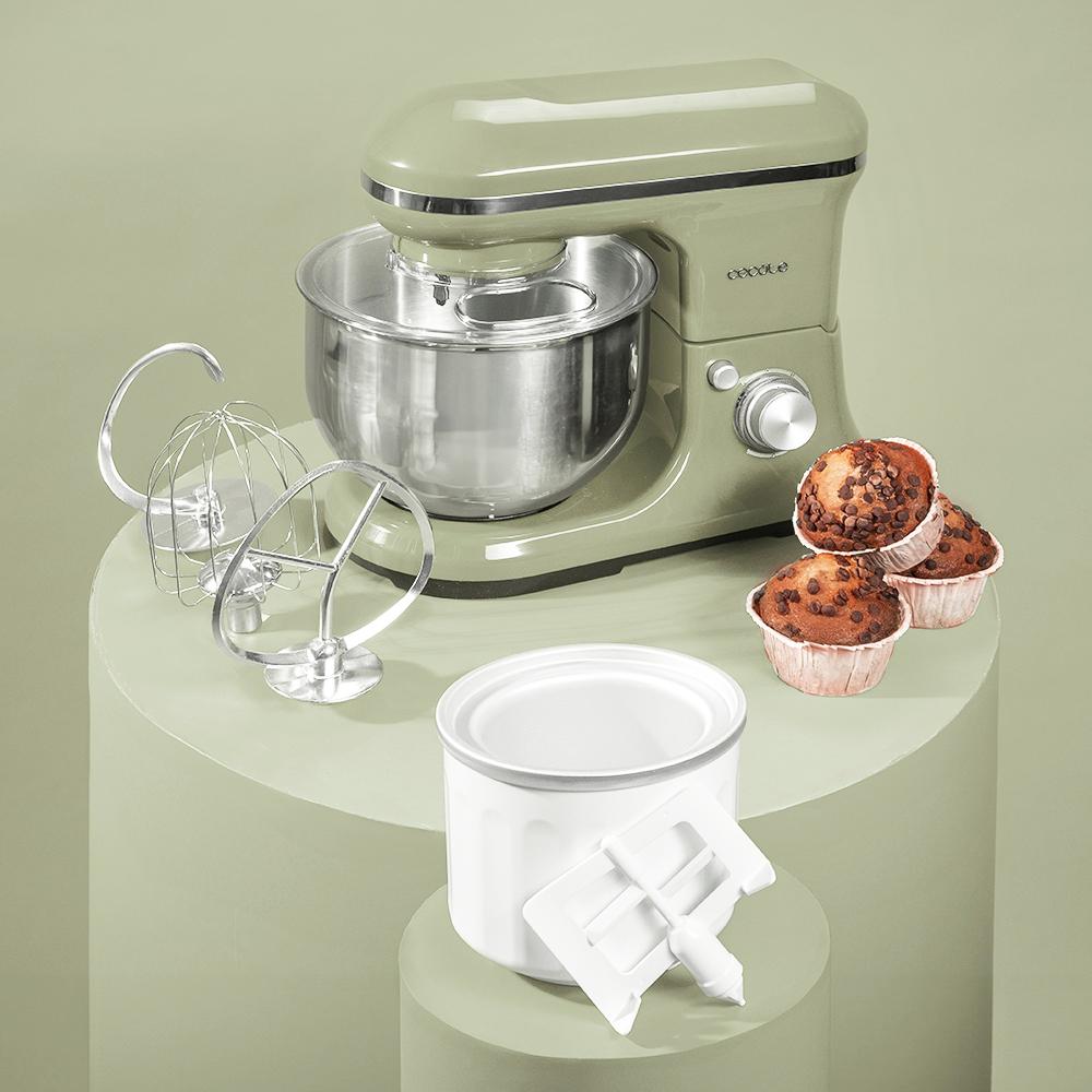 Cecomixer Merengue 5L 1200 Ice-Cream Green Impastatrice Cecotec