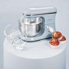 Cecomixer Merengue 5L 1200 Blue Mixer Mixer mit 5 Funktionen, elegantem Design und Zubehör zum Mischen und Kneten.