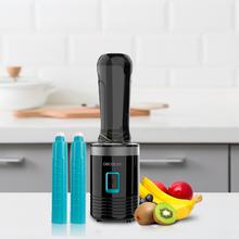 Power Titanium 350 EasyGo Mixeur pour smoothies avec bouteille portable, 4 lames avec revêtement en titane noir et 350 W.