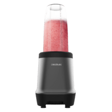 Nutriblender Fusion Batidora Nutriblender de Smoothies con 2 vasos portátiles, 6 cuchillas de acero inoxidable con recubrimiento de Titanio Negro y  1000 W de potencia.