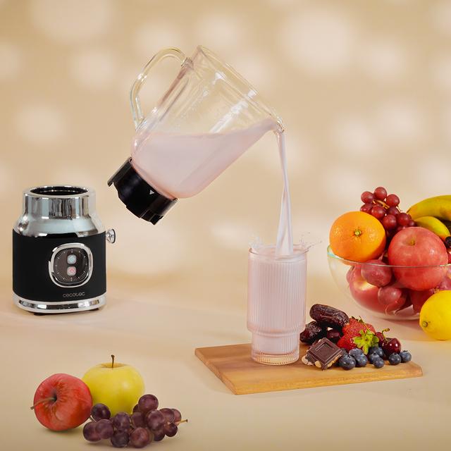 RetroTwist Black Standmixer