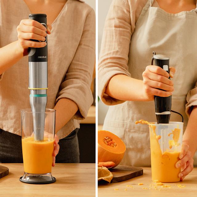 Comparativa de batido con CECOTEC Katana 12 Jar S y sistema de movimiento vertical