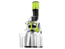 Cecojuicer Pro extracteur de jus par pression à froid, pour fruits et légumes, extracteur de jus avec tube d’embouchure XL pour introduire des fruits entiers, système Slow Juicer et 250 W