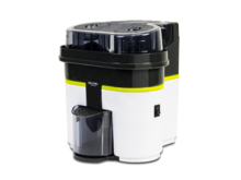 Spremiagrumi elettrico Cecojuicer Zitrus Turbo. 90 W, doppia testina e taglierina, serbatoio di 500 ml con filtro, privo di BPA, facile da pulire
