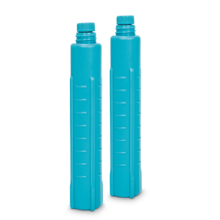 Mixeur pour smoothies individuel Power Titanium One, lames en titane, deux verres de 600 ml, deux tubes réfrigérants, sans BPA, pour piler aussi la glace et 350 W