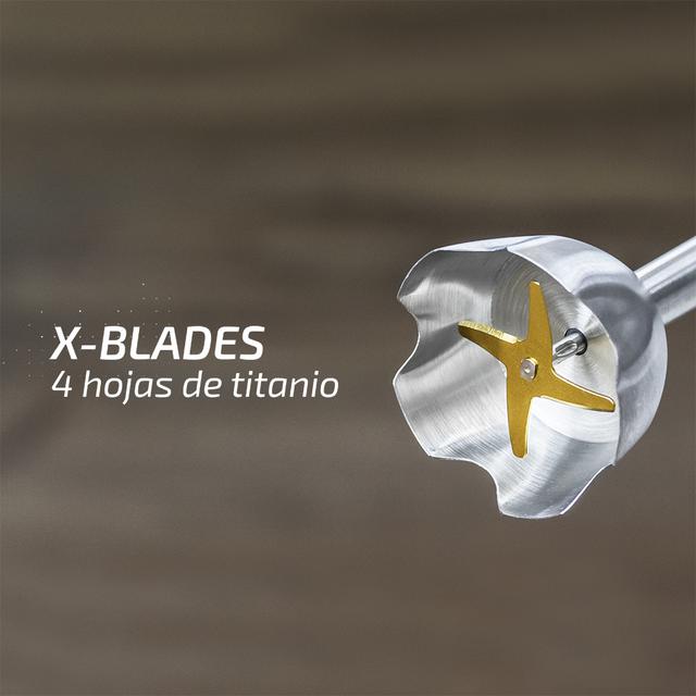 PowerGear 1500 Handmixer, X-Blades: 4-Klingen-Messer mit Titanbeschichtung und Spritzschutz-Klingenabdeckung, inklusive Becher mit Deckel, 21 Geschwindigkeiten und Turbo, 1500 W