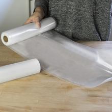 Rotoli Goffrati Set da 2 rotoli medi 20 x 600 cm Superficie goffrata, BPA Free