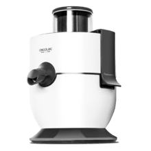 StrongTitanium 19000. Licuadora para Frutas y Verduras de 650W Potencia, 19000 rpm de Velocidad, Recubrimiento de Titanio en el Disco, Canal de Entrada XL, Color Blanco