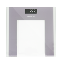 Surface Precision 9100 Healthy digitale Personenwaage aus Sicherheitsglas, invertiertes LCD-Display und maximale Kapazität von 180 kg. Einsatzbereit und mit Maßband.
