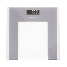 Pèse-personne numérique Surface Precision 9100 Healthy avec plateforme en verre trempé de haute sécurité, écran LCD inversé et poids maximal jusqu’à 180 kg. Prêt à utiliser et avec ruban à mesurer.