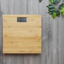 Bilancia pesapersone digitale Surface Precision 9300 Healthy alta precisione. Con Piattaforma in di bambù (Eco-friendly), display LCD e capacità massima 180 kg. Pronta da usare con metro a nastro.