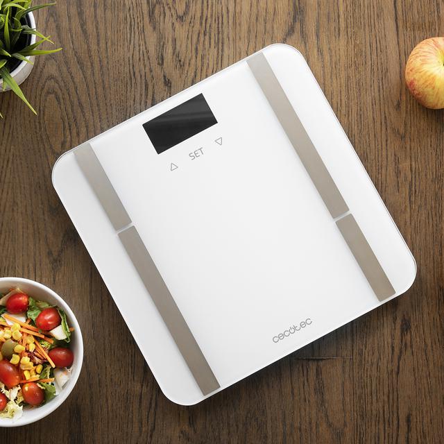 Surface Precision 9400 Full Healthy pèse-personne numérique de haute précision avec surface en verre trempé, écran LCD inversé et capacité maximale de 180 kg. Avec ruban à mesurer.