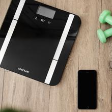 Bilancia pesapersone digitale Surface Precision 9450 Full Healthy. Con piattaforma di vetro temperato ad alta sicurezza, display LCD invertito e capacità massima di 180 kg. Senza connettività, colore nero.