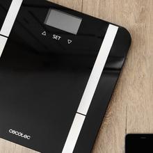 Surface Precision 9400 Full Healthy. Balança de casa de banho digital com Alta precissão, Plataforma de vidro temperado de alta segurança, Ecrã LCD invertido e capacidade máxima de 180 kg. Fita métrica, Preto.