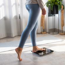 Pèse-personne numérique intelligent Surface Precision 9500 Smart Healthy. Haute précision, avec surface en verre trempé de haute sécurité couleur noire, écran LCD inversé et poids maximal jusqu’à 180 kg