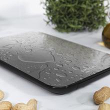 Cook Control 9000 Waterproof Balança Digital de Cozinha com Alta Precisão, Aço Inoxidável, Resistente à água, Ecrã LCD retroiluminado extragrande e amovível, Capacidade máxima 10 kg