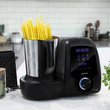 Robot de cuisine multifonction Mambo 9090 avec une cuillère MamboMix, Bol Habana avec revêtement en céramique, balance intégrée, 30 fonctions, bol en acier inoxydable de 3,3 L qui convient pour le lave-vaisselle, panier