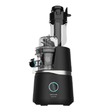 Juice&Live 3000 EasyClean Entsafter mit 150 Watt Motor, Kaltpresssystem, Easy Clean Filter, langsame Geschwindigkeit 50 U/min, XL-Kanal für ganze Früchte und Gemüse, BPA frei