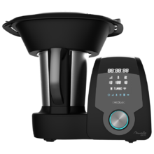 Robot da cucina multifunzione Mambo 10070, app, cucchiaio MamboMix, 30 funzioni, bilancia incorporata, caraffa in acciaio INOX di 3,3 L, lavabile in lavastoviglie, cestello, ricettario