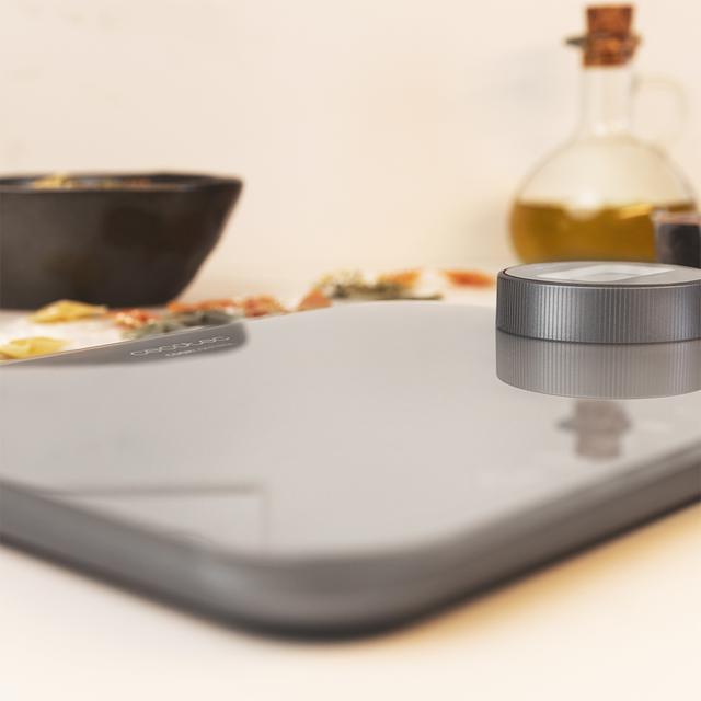 Balance de cuisine Cook Control 10300 EcoPower Nutrition. Sans piles, précision à partir d'1 g, écran LCD, fonction Tare, fonction solides et liquides