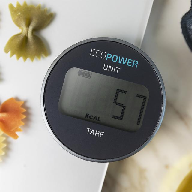 Cook Control 10300 EcoPower Nutrition. Báscula de Cocina sin Pilas, Precisión Desde 1 gr, Pantalla LCD, Función Tara, Función sólidos y líquidos