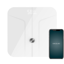 Surface Precision 9700 Smart Healthy. Báscula de baño con Función Bioimpedancia, Conectividad Bluetooth, Superficie vidrio templado