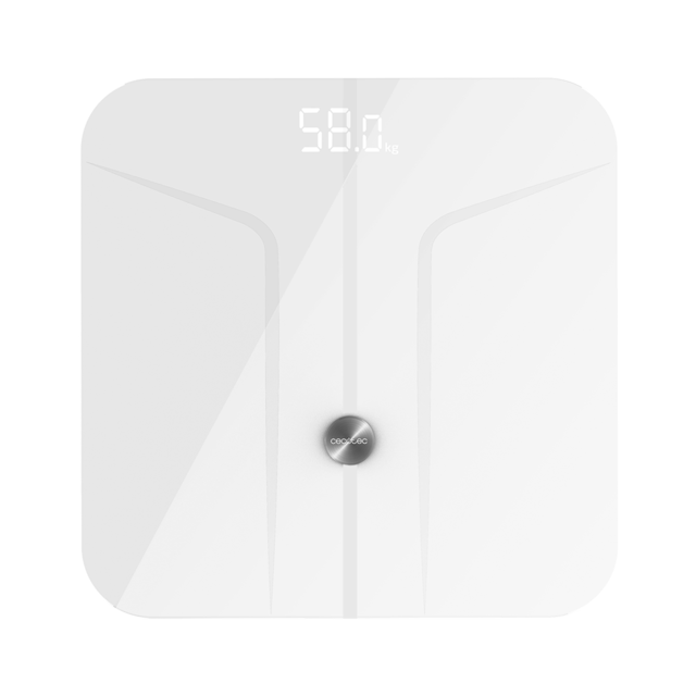 Pèse-personne Surface Precision 9700 Smart Healthy. Mesure de la bioimpédance, connectivité via Bluetooth, surface en verre trempé