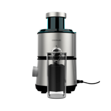 Juice&Fresh 400 Titan Black Entsafter 400 W, 20000 Umdrehungen pro Minute, kompaktes Format, 2 Geschwindigkeiten, schwarzer Titan beschichteter Teller,  Antitropfsystem, 350 ml Kanne