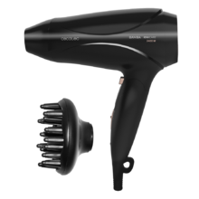 ‌IoniCare 5450 Power&Go Pro Fire, ‌Secador de cabelo Ionico de  2400 W de potência, com difusor, ião real, alta taxa de fluxo e função de ar frio (Bronze)