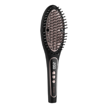 Bamba InstantCare 900 PerfectBrush. Escova alisadora com Temperatura ajustável 140-220 °C, revestimento de queratina e óleo de Argan, Gerador de íons reais