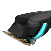 Bamba PrecisionCare Pro Clipper Titanium. Máquina de cortar el pelo, Cable profesional, Cuchillas con Recubrimiento de Titanio con 12 peines