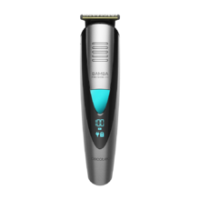 Barbeador Bamba PrecisionCare Multigrooming Pro. 5 em 1 multifunções, à prova de água, bateria de lítio, lâminas revestidas de titânio, ecrã digital,13 configurações de comprimento, 6 pentes