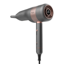 Bamba IoniCare 6000 RockStar Vision. Secador de cabelo com Motor digital, 2000 W de potência, com ecrã LCD, ião real, 5 definições de temperatura, função Jato de ar frio (6000 Rockstar Vision)