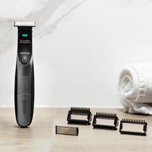 Bamba PrecisionCare 7500 Power Blade. Recortador de Barba Multifunción con Cuchillas de Acero Inoxidable, Resistente al agua, Batería de Lítio, Autonomía hasta 60 min, 3 Peines guía