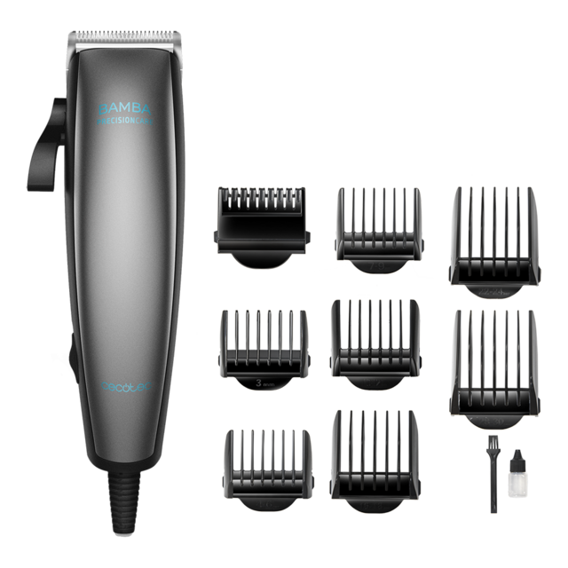 Cortapelos CECOTEC Bamba PrecisionCare Power Blade Titanium 04232 con peines y accesorios