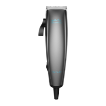 Bamba PrecisionCare Power Blade Titanium Haarschneider. Klingen aus rostfreiem Stahl mit Titanium-Beschichtung, verstellbarer Einstellhebel, mit Kabel, 9 Kämme